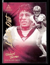 2020 Panini Luminance Michael Thomas #LO10 Lights Out