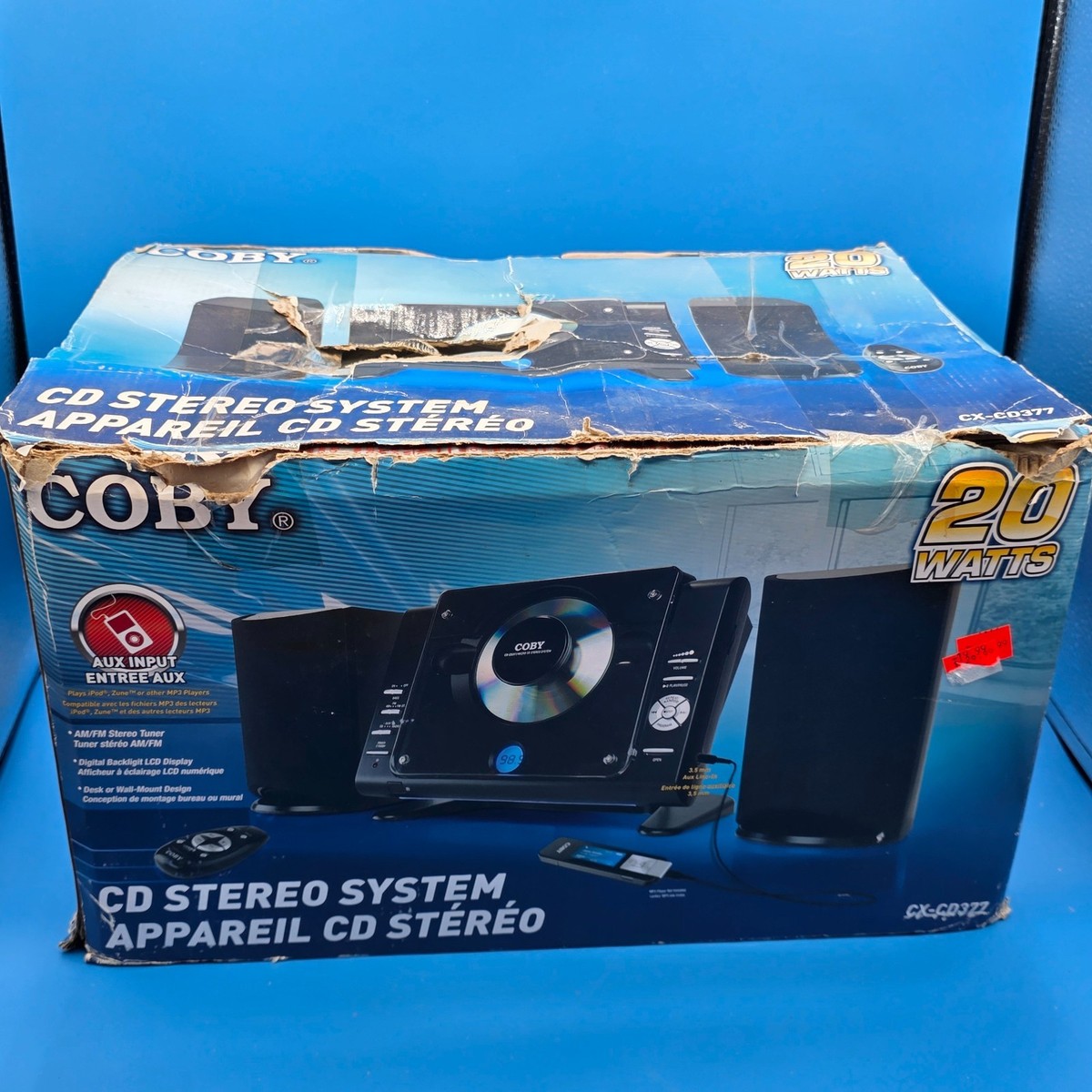 Coby Cx-cd377 CD Player for sale online | eBay