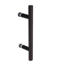 Counterpoint 12" Center-to-Center Single Sided Pull 1" Diameter - Bronze