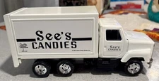 Collectible See’s Candies Metal Truck 1987, New In Plastic Packaging