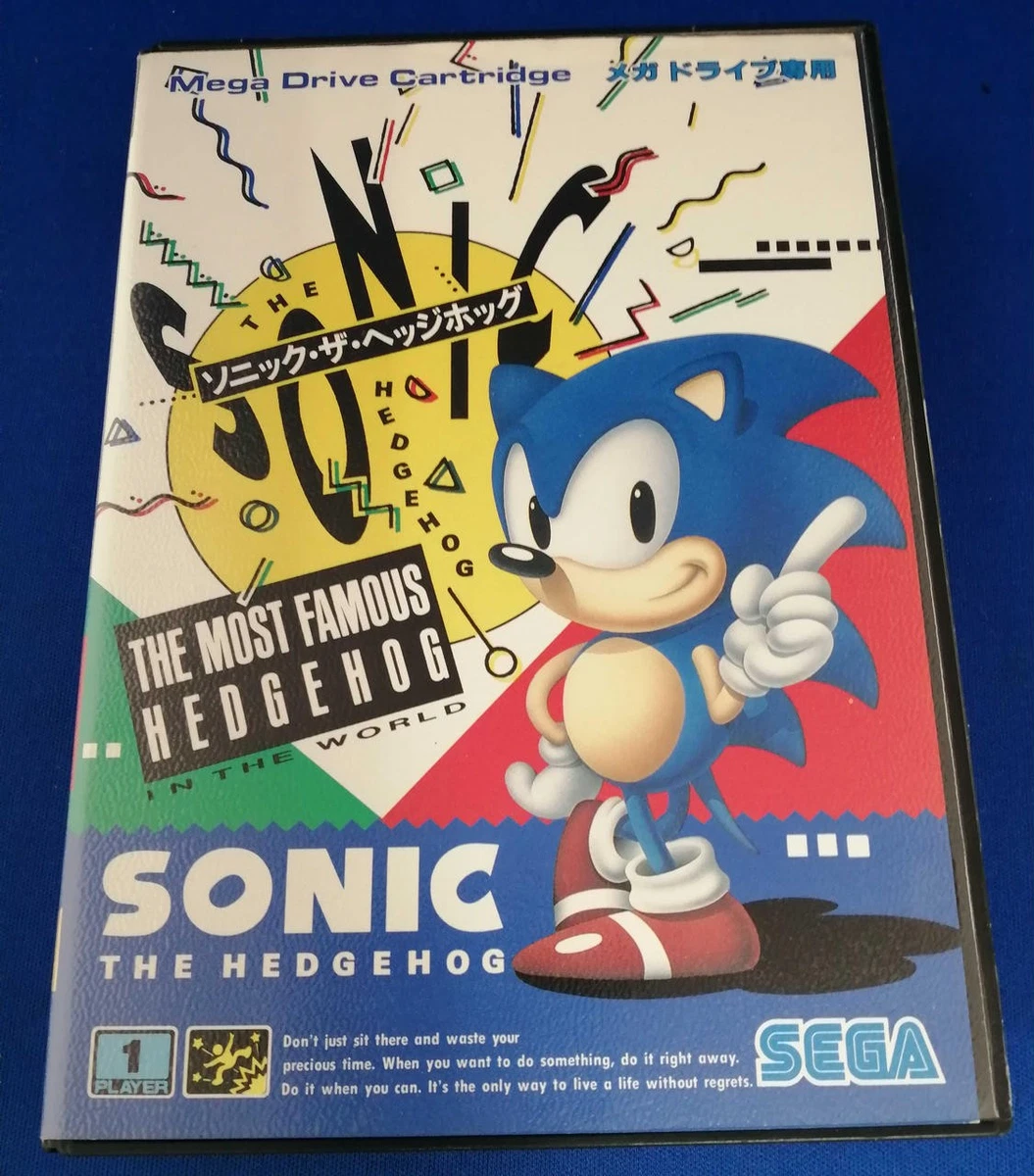 Sonic the Hedgehog Sega Genesis NTSC-J (Japan) Video Games for