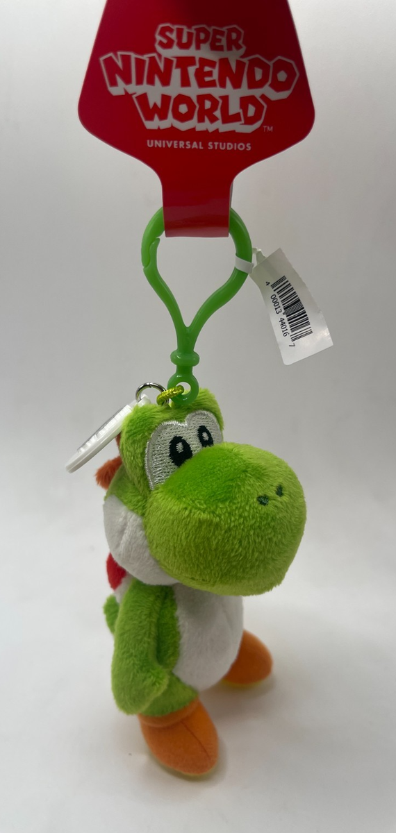 Universal Epic Universe Nintendo World Green Yoshi Plush Keychain
