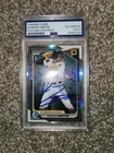 Konnor Griffin Signed 1st Bowman Chrome Refractor Auto Pirates PSA AUTHENTIC