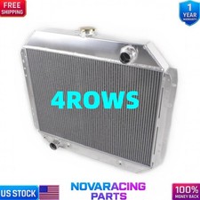 Heavy Duty 4 Row Radiator Fits 66-79 Ford F Series Bronco Truck V8