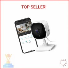 TP-Link Tapo 1080P Indoor Security Camera for Baby Monitor, Dog Camera w/Motion