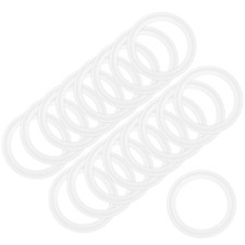 15-Pack Silicone O-Rings Gasket, 2.5" Seal Gaskets Flange Clamp O-Ring