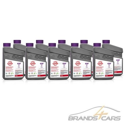 10x 1 L LITER GLYSANTIN  G30  READY MIX ECO BMB KÜHLERSCHUTZ SCHUTZ KÜHLER PINK