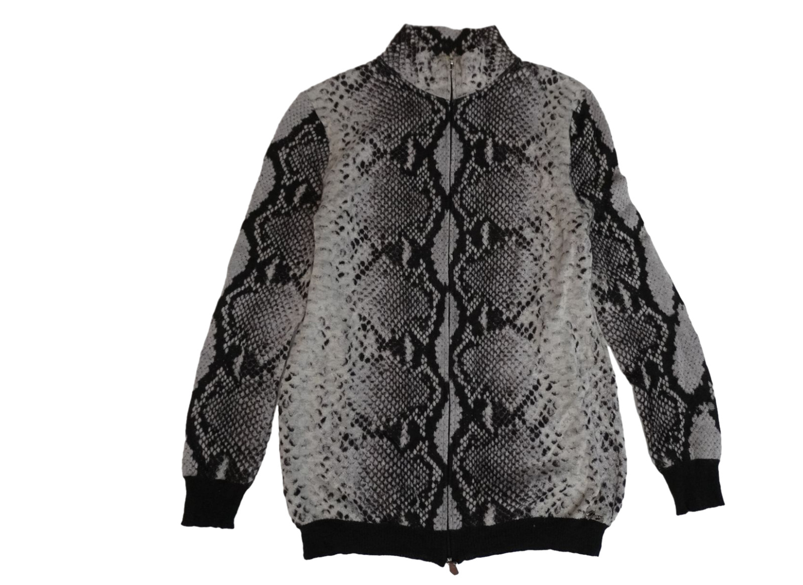 Vintage Richard Grand Snakeskin Cashmere/Silk Mix Jumper Size Large