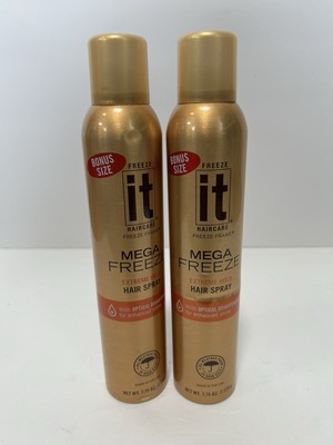 2 Pack Freeze It Haircare Freeze Frame Hair Spray 7.75 oz