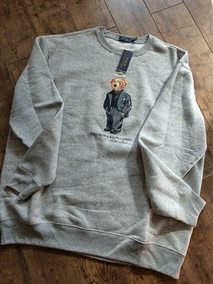 Polo Ralph Lauren Sweater Pullover Sweatshirt Big & Tall Polo Bear Bär 2LT 2XLT