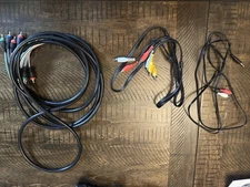 Various RCA and Composite A/V and Component Cables