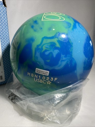 Brunswick TZone Caribbean Blue 8 lb Bowling Ball Undrilled - 第 15/17 張圖片