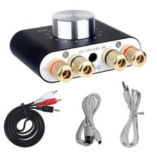 5.0 Digital Power Amplifier HiFi Stereo Audio 50W 50W Car Home Mini Bluetooth