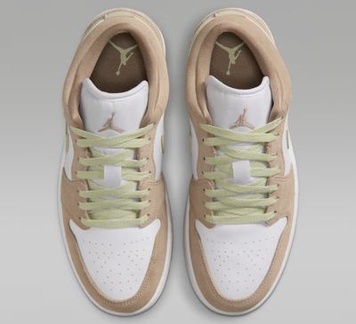 Jordan 1 Low Khaki Olive Aura Sail White Women's | Size 6 - 12 | eBay