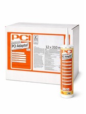 12x PCI Adaptol 310ml White Sealant for Plaster Cracks Wood Concrete Interior Exterior Sika