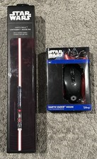 Star Wars Darth Vader 14 Button Wired Gaming Mouse  Darth Maul Mouse Pad