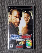 Wwe Smackdown Vs. Raw 2009 - PlayStation Portable (Psp) Tested CIB