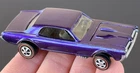 Vintage Hot Wheels Redline 1968 INCREDIBLE PURPLE Custom Cougar US - BEAUTY NM+