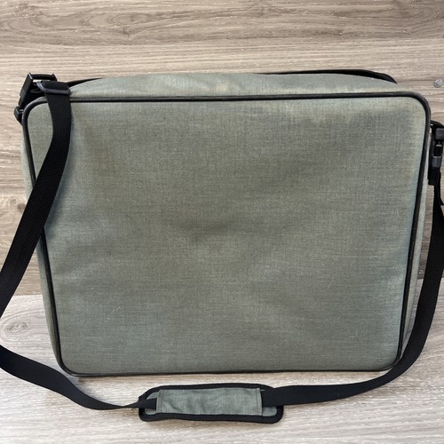 Vintage 80s Apple IIC Rainbow Logo Padded Mac Laptop Computer Bag Case w/ Strap - Bild 6 von 7