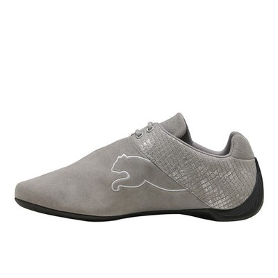 PUMA Future Cat Emboss Lace Up Mens Grey Sneakers Casual Shoes