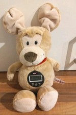 Nici Good Morning Buddy Wecker 35 cm Wer lässt die Hunde raus Plüschtier Kuscheltier
