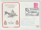 1/4/1972 UK GB Flown Cover - Reformation Display of 1 Squadron at RAF Coningsby
