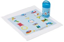 Skater Hand Towel Set with Case for Kids Made in Japan Sanrio I'm Doraemon