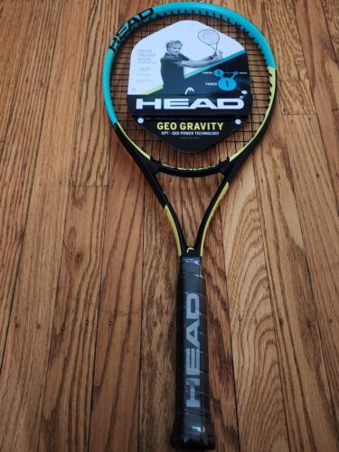 Head Geo Gravity Tennis Racquet 105inch Head Size 4 3/8 inch Grip