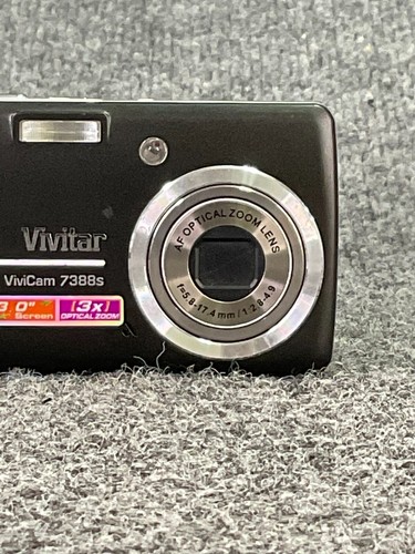 Vivitar ViviCam Digital Camera 7388s 7.0 MP 3.0-Inch Display Screen In Black - Picture 9 of 16