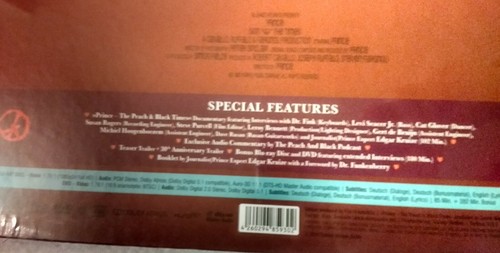 PRINCE SIGN O' THE TIMES BLU-RAY TURBINE   LIMITED ED. NEW SEALED - Afbeelding 3 van 3