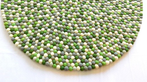 250 CM Felt Rug Carpet 100% Natural Wool Felt Carpet Rug Carpet Soft Rug Carpet - Picture 2 of 3