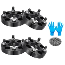 4x 1 inch 4x100 to 4x100 Wheel Spacers M12x1.5 For Mazda Miata Honda Civic Scion