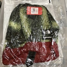 North Face Green Snakeskin Backpack 