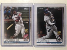 2019 Topps Baseball Just Did It & Hot Rookies Acuna jr/Kieboom/Means/....More+