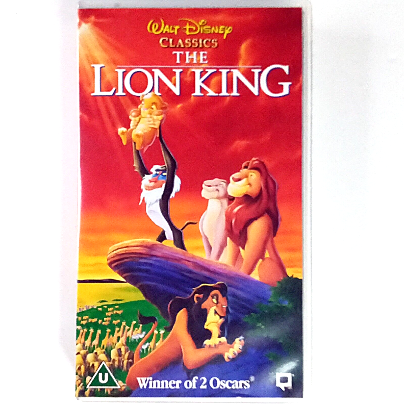 The Lion King (VHS Cassette, 1995 Walt Disney Classics) PAL - Tested
