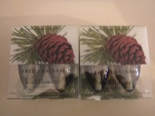 Bath Body Works Wallflowers Lot of 4 Plug In Refills FRESH BALSAM