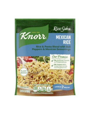 Brand New Knorr Fiesta Sides Mexican Rice , 5.4 Oz (5 Pack)