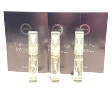 3X Armaf Club De Nuit Intense Men Sample Vial *Eau De Toilette* Spray On Card