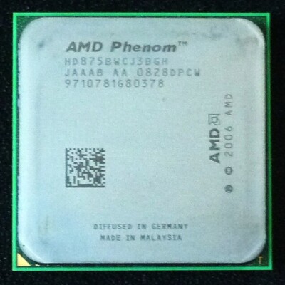 Phenom X3 8750B 3x2.4GHz Sockel AM2+ CPU [HD875BWCJ3BGH] von AMD