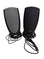 Dell A215 Stereo Multimedia Phone MP3 PC Computer Speakers Tested Working