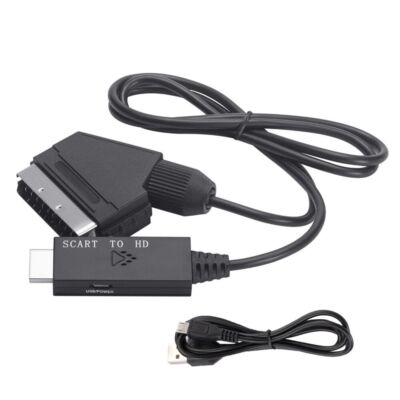 Video Adapter SCART to HDMI Cable SCART to HDMI Converter SCART to HDMI  Adapter