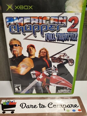 American Chopper 2: Full Throttle (Microsoft Xbox, 2005) Complete
