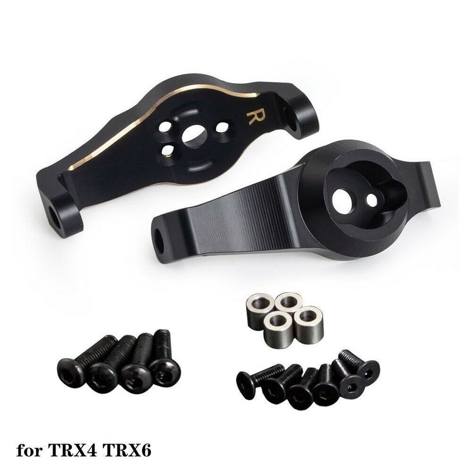 Brass Front & Rear Axle Mount Set For TRX4 TRX6 Suspension Links 1/10 - View #4