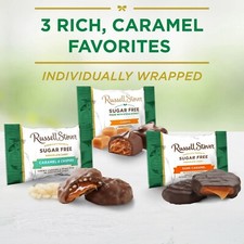 SUGAR FREE RUSSELL STOVER ASSORTED CARAMEL CHOCOLATE MIX BULK VALUE LIMITED NOW 