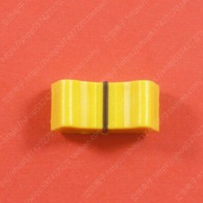 12pcs Yellow Slide Fader Knob Caps For Yamaha Allen  Heath Soundcraft 100 New