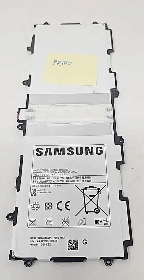 Batería Original SP3676B1A para Samsung Galaxy Tab 2 10.1 GT-P5110 GT-P5113 Foto 2 de 4