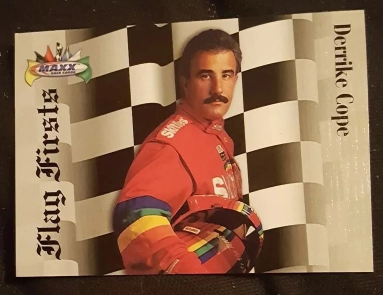 1997 Upper Deck Maxx NASCAR Flag Firsts #11 Brett Bodine & #12 Derrick Cope - Image 4 of 4