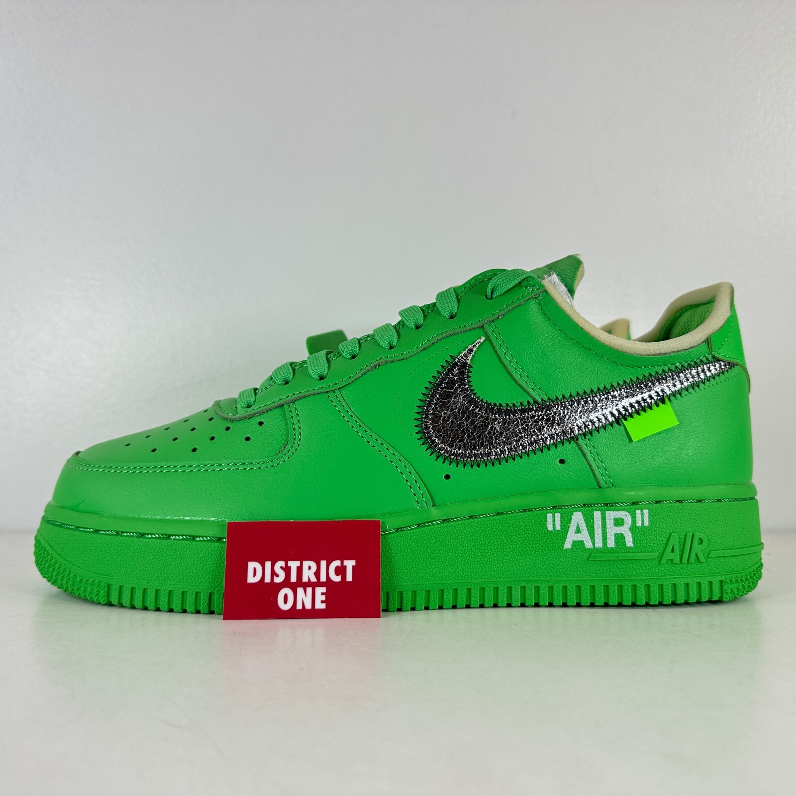 OFF WHITE X NIKE Off White x Nike Air Force 1 Low Brooklyn Taglia 7 5 DX1419 300