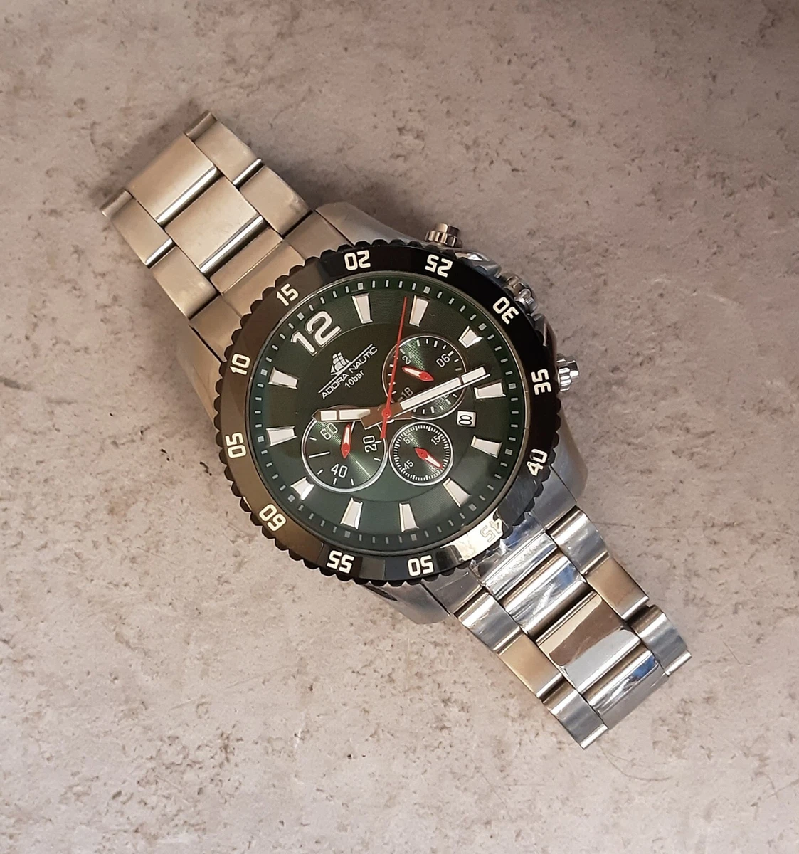 ADORA NAUTIC, Herrenuhr, Armbanduhr, C2943 / 72, 10 bar 
