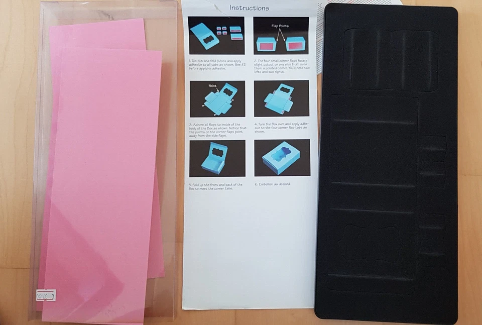 SIZZIX BOX W/ORNATE WINDOW 655710 Extra Long - vergriffen - Bild 3 von 3